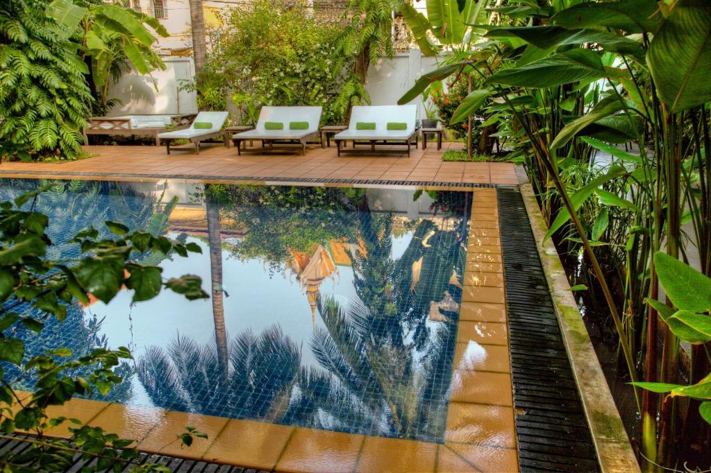 Villa Langka Hotel & Restaurant Phnompen Kültér fotó