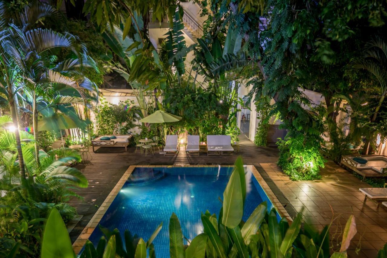 Villa Langka Hotel & Restaurant Phnompen Kültér fotó